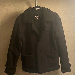 BKYS Black Shearling Jacket